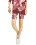 Hippie Rose Juniors’ High-Rise Biker Shorts, Size Small