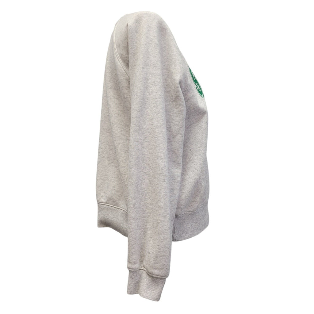 Hand Printed Upcycled Womens Medium Harry Potter Slytherin Hogwarts Sweatshirt