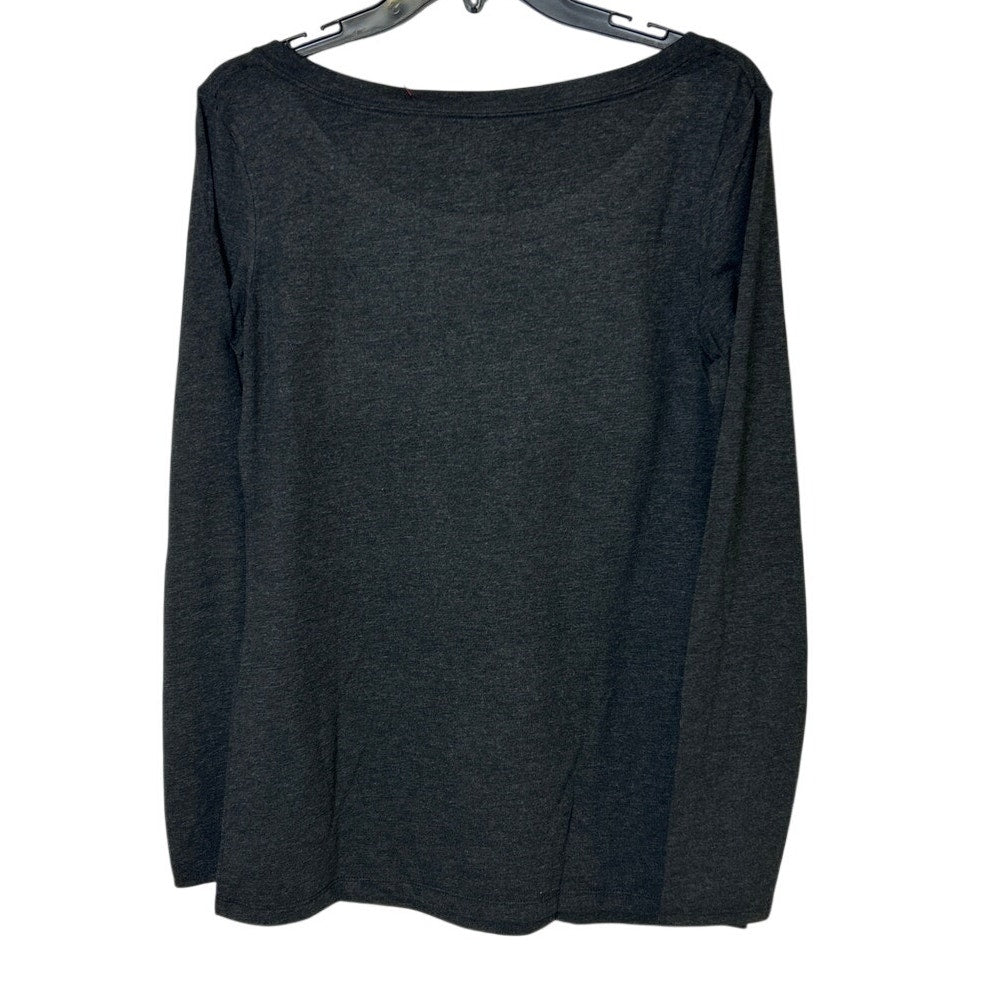 New Hand Printed Womens Large Expensive Difficult & Talks Back Long Sleeve Tee