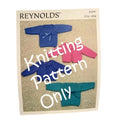 New Reynolds Rapture 82291 Baby Pullover Cardigan Knitting Pattern