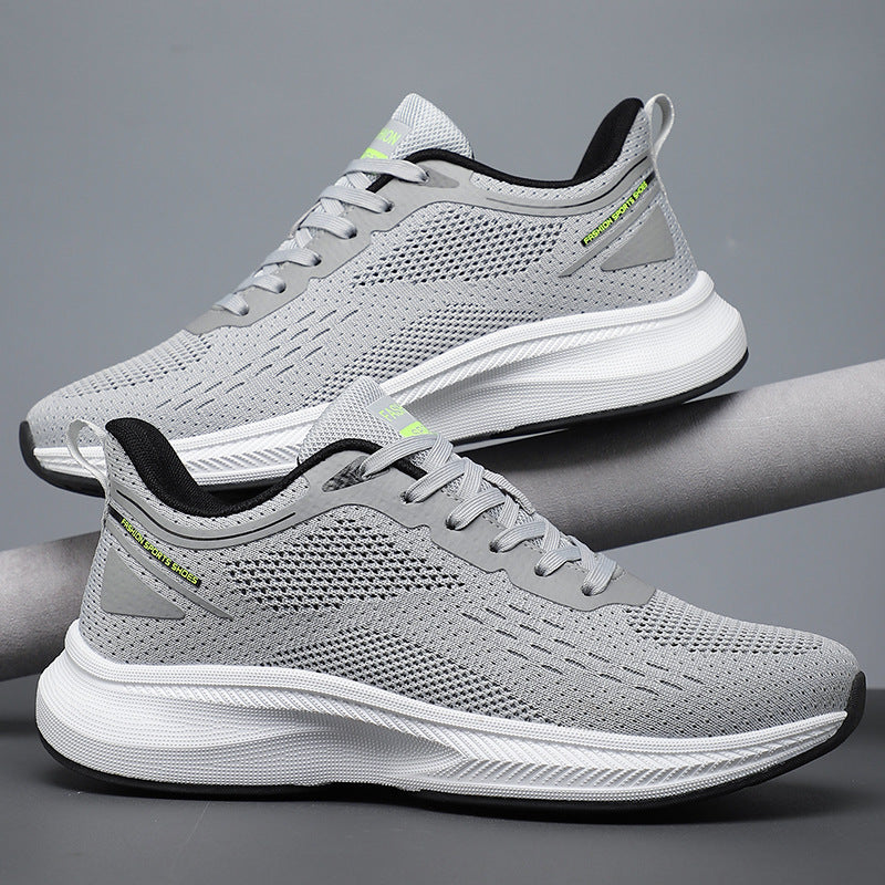 Men's Breathable Mesh Casual Sneakers – Lightweight Travel Shoes