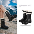 Women's Waterproof Tall Rain Boots | Non-Slip Knee-High & Mid-Calf | All-Season