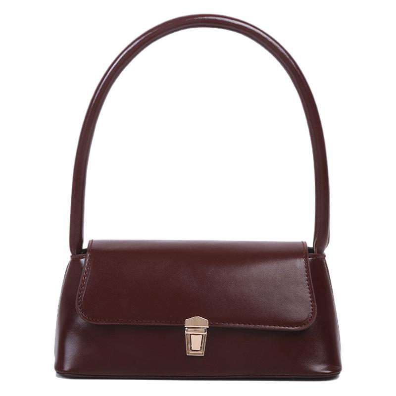 PU Leather Underarm Handbag
