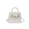 Minimalist Quilted Crossbody Bag - Soft PU Leather with Adjustable Strap