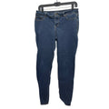 Maurices Large Regular Stretch Cotton Spandex Straight Leg Denim Blue Jeans