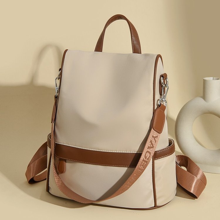 Oxford Cloth Backpack for Women - Large Capacity Travel School Bag