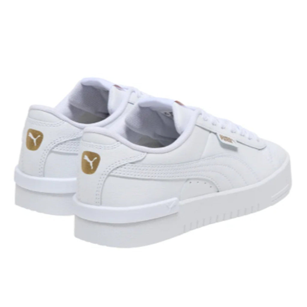Puma Womens Size 7 White Leather Lace Up Athletic Court Sneaker Shoes w Box