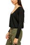 Free People Bondi Thermal Black, Size Large
