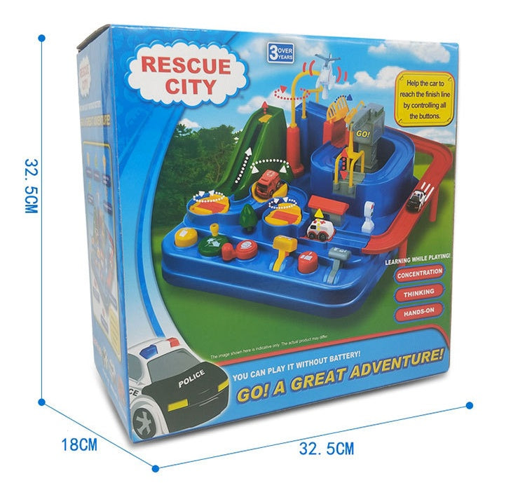 Console track toy