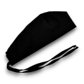Black Skull tie-back style surgical scrub cap for men by Paradise Caps.