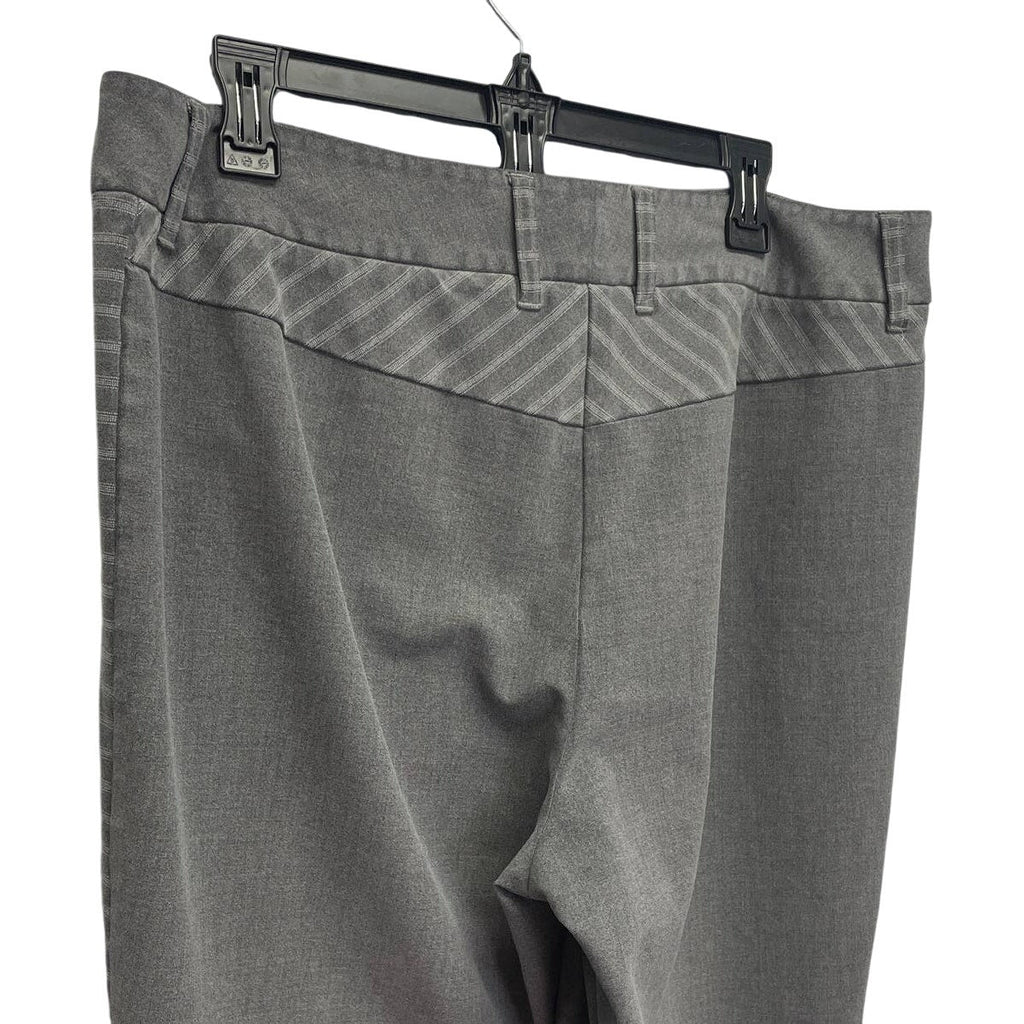Liz Claiborne Womens Size 16 Audra Stain Resistant Striped Side Career Pants