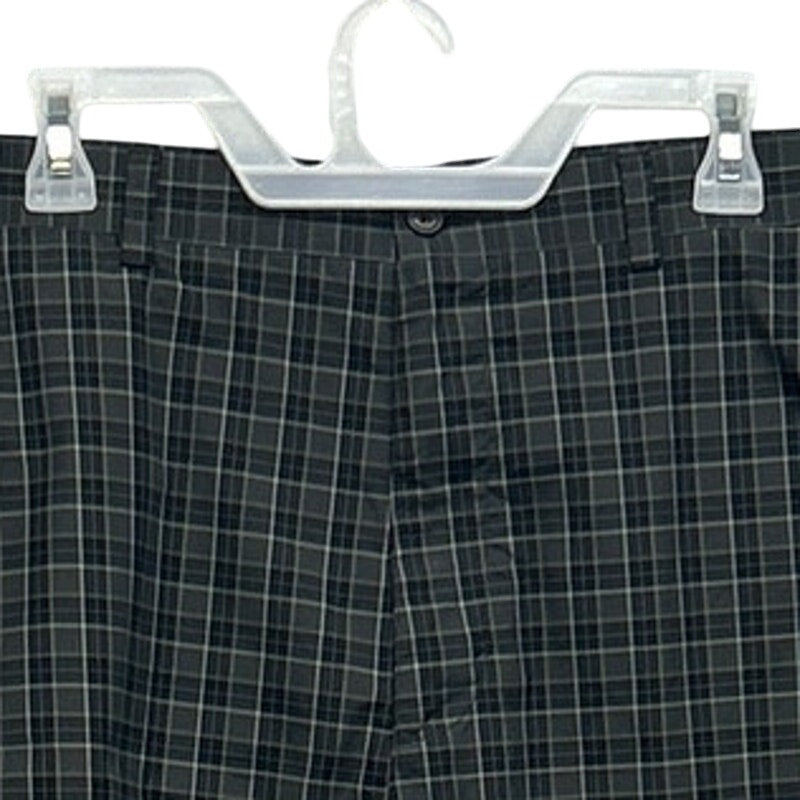 PGA Tour Mens Size 40 100% Polyester Long Plaid Board Athletic Golf Shorts