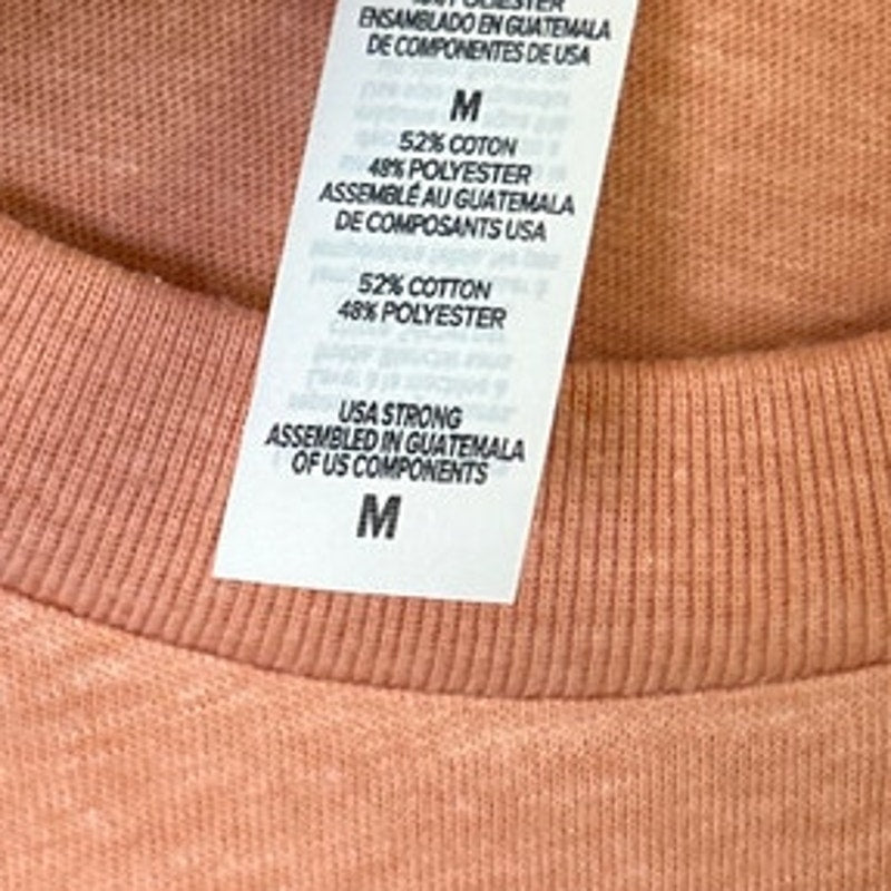 New Hand Printed Womens Medium He Is Not Here He Has Risen Jesus Easter T Shirt