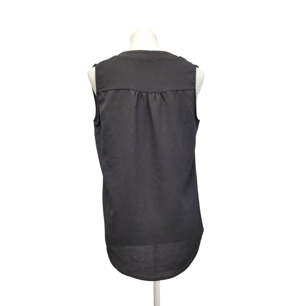 Jon & Anna Contemporary Womens Medium Sleeveless V Neck Lightweight Blouse