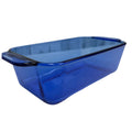 Pyrex Corning Blue Ovenware Cookware 1.5QT Microwave Oven Safe Loaf Glass Dish