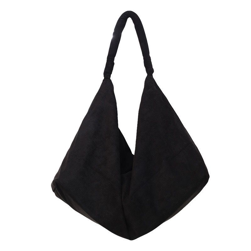 Women's Large-Capacity Suede Shoulder Bag – Casual Everyday Handbag