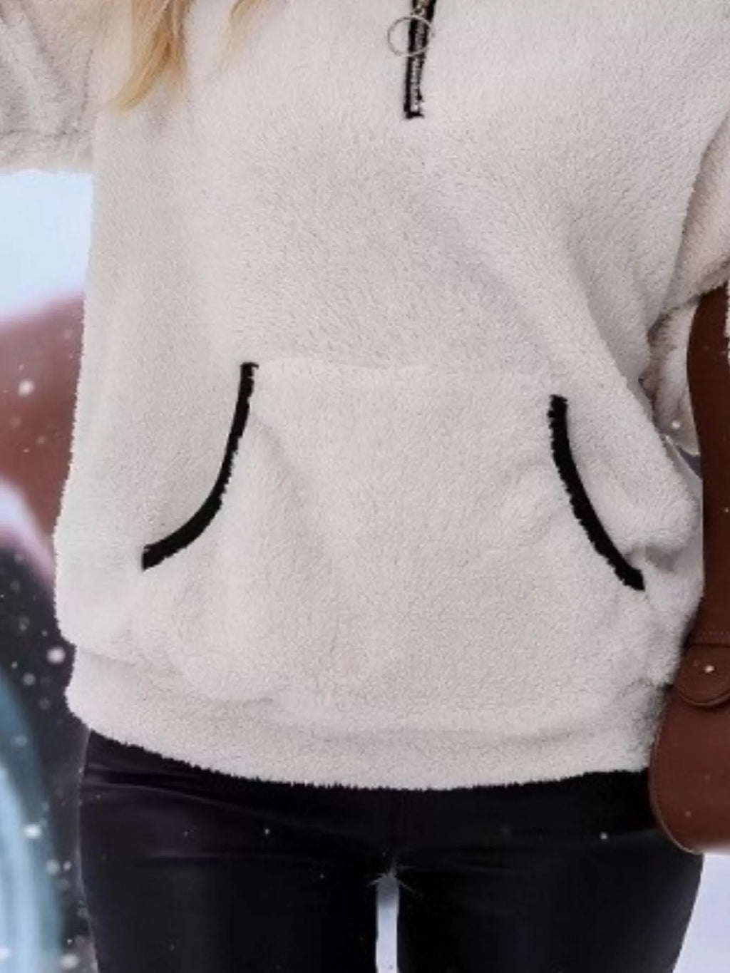PlushZip Fleece: Cozy Full-Sleeve Plus Sweatshirt