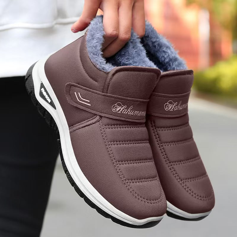 Extra Warm Snow Boots Unisex Slip-On Winter Boots with Plush Lining | Waterproof Platform | Sizes 36–42