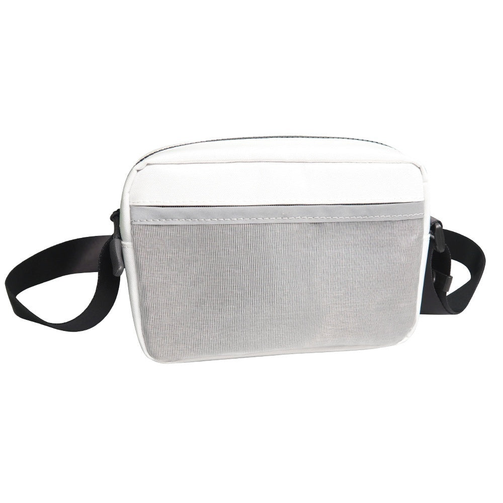 LED Luminous Shoulder Bag - Colorful Light-Up Crossbody with Shooting Stars Pattern
