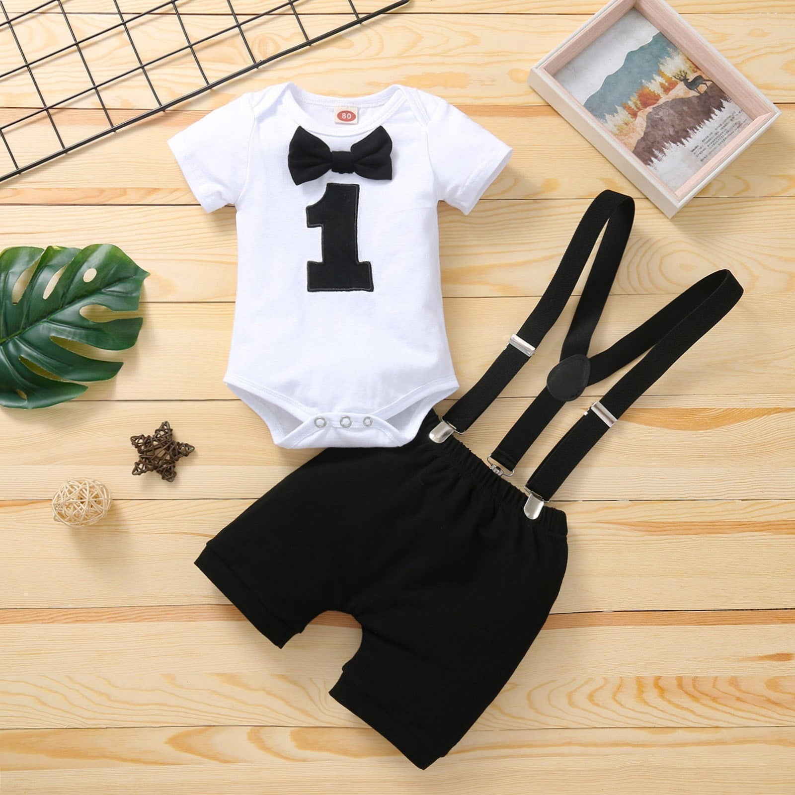 Removable Hood Blouse And Pants Men's Striped Hidden Hook