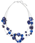 Style & Co Shell Multi-Row Illusion Necklace
