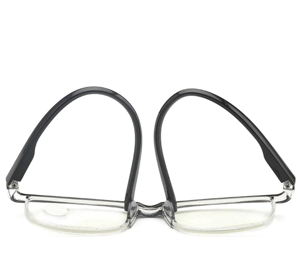 BrightVision 4-Pack Spring Hinge Anti-Blue Light Readers - Stylish Protection for Your Eyes