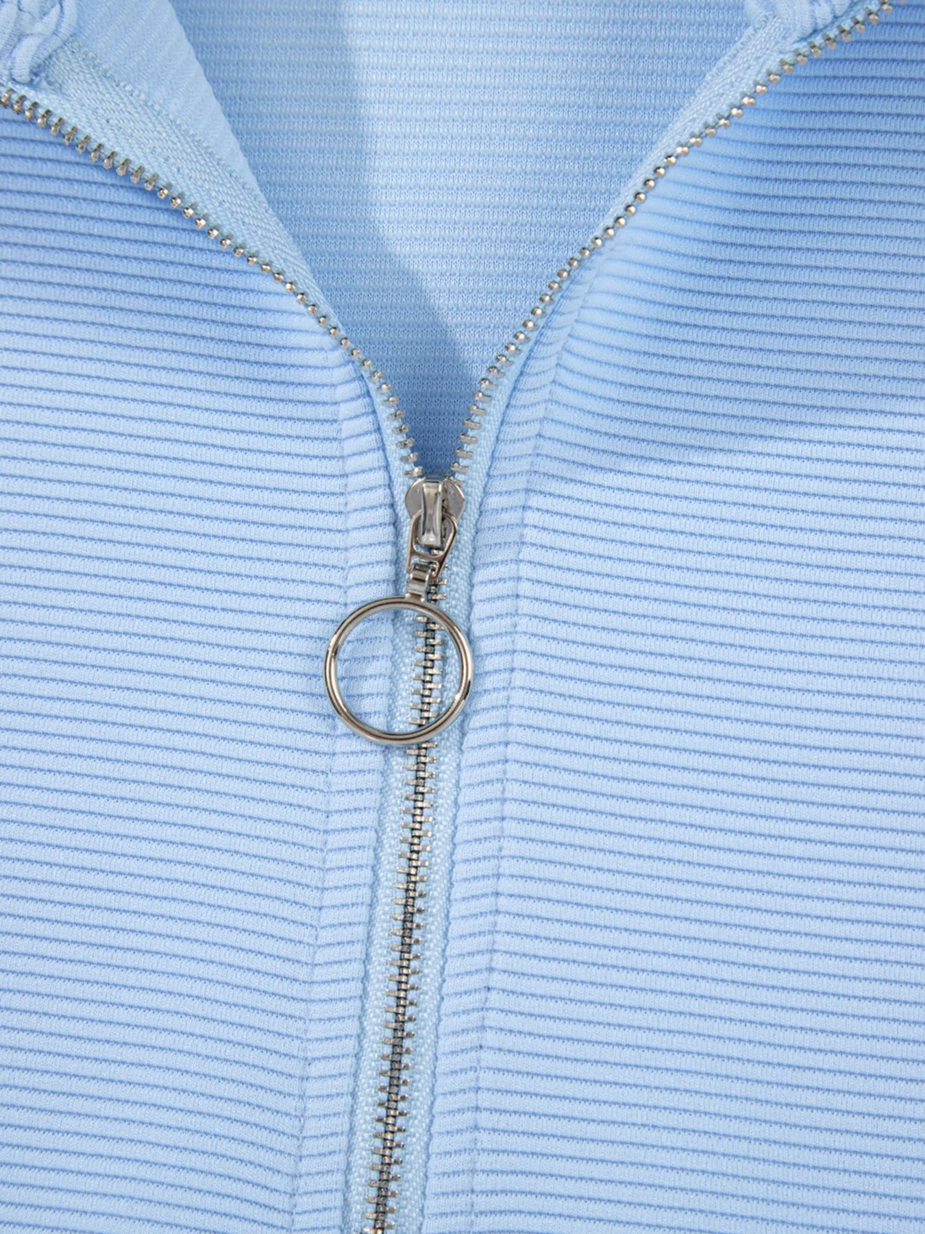 Half Zip Short Sleeve Polo and Shorts Set