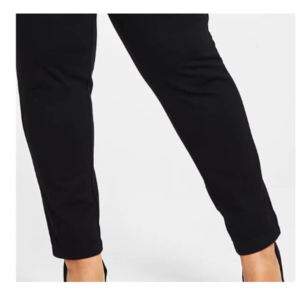 INC Womens Plus Size 26WP Skinny Pull-On Mid Rise Basic Black Ponte Pants