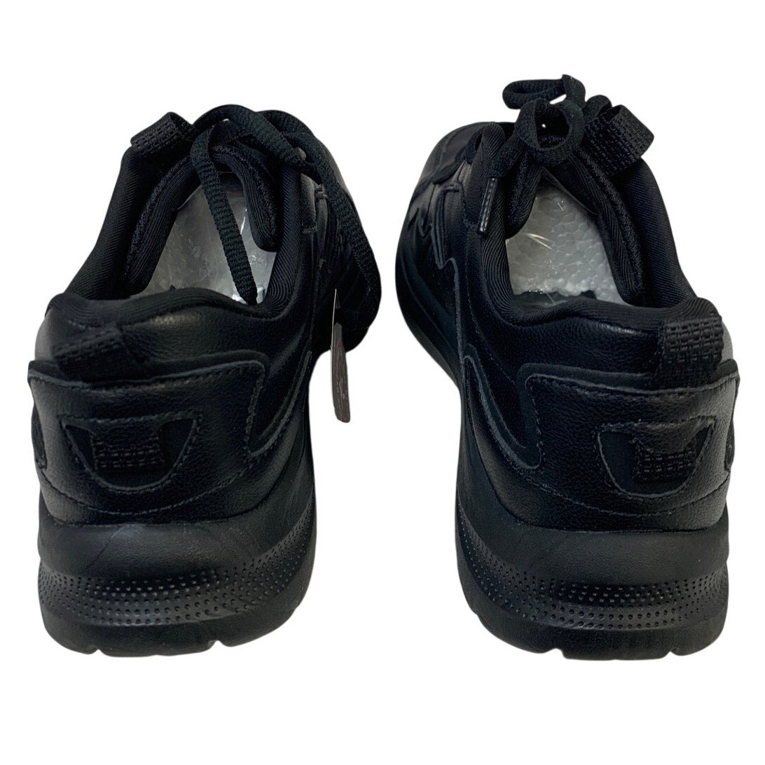 Treesky Work Mens Size 6.5 Black Sneakers Lace Up Low Top Slip Resistant Shoes