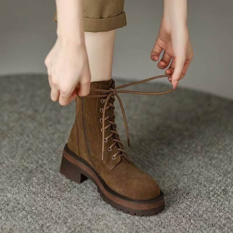 Platform Ankle Boots