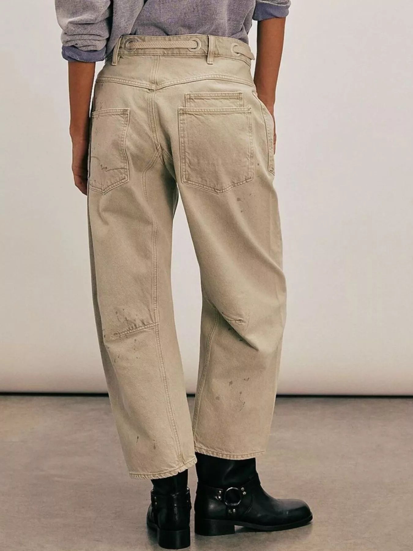 Washed Relaxed Fit Jeans