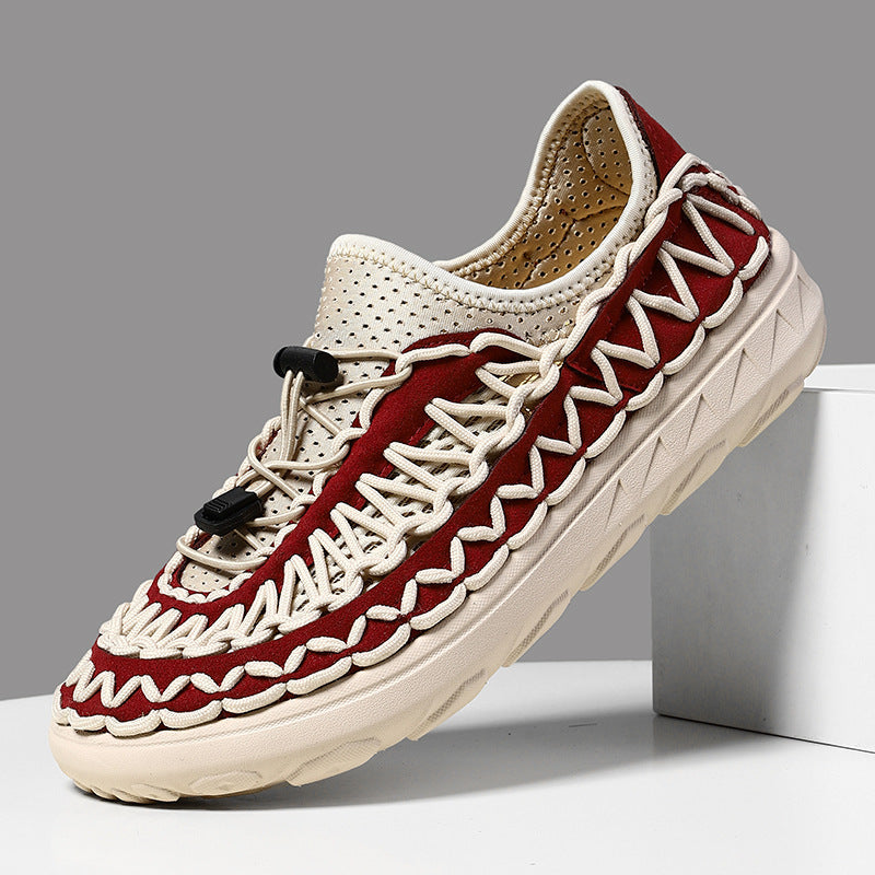 Breathable Mesh Slip-On Men's Casual Shoes