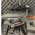 Zhiyun 3-Axis Gimbal Stabilizer w Lens in Hard Orange Travel Case w Handle