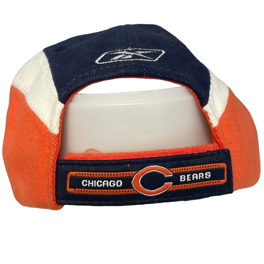 Reebok NFL Chicago Bears NFC North Mens Hook & Loop Adjustable Baseball Cap Hat