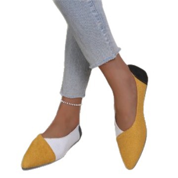 Women's Pointed-Toe Slip-On Flat Shoes | Breathable Fabric Everyday Flats