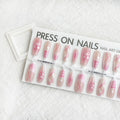 Dopamine Sweet Cool Butterfly Dark French Fake Nail Tip