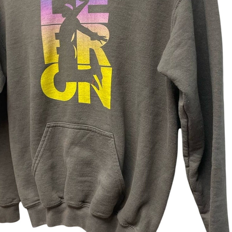 LeBron Basketball Youth Large Cotton Blend Long Sleeve Hoodie Sweatshirt Pockets