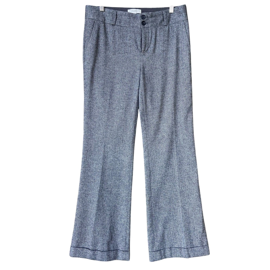 Banana Republic Womens Size 10 Wool Blend Stretch Martin Fit Pants w Pockets