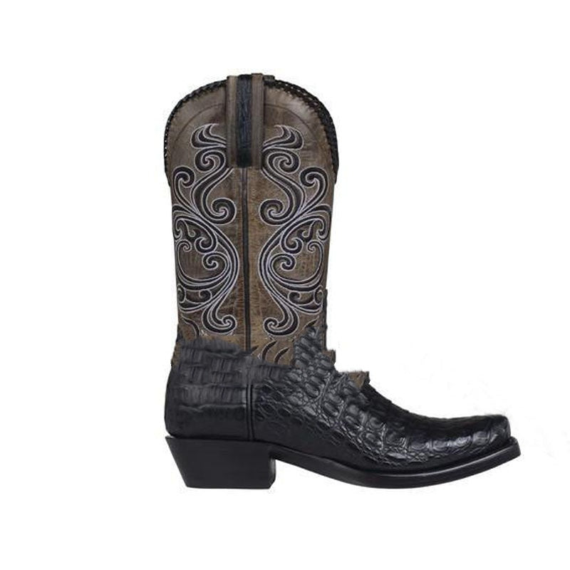 Women's Mid-Calf Equestrian Block Heel Boots – Synthetic Leather, Sizes EU 38–48