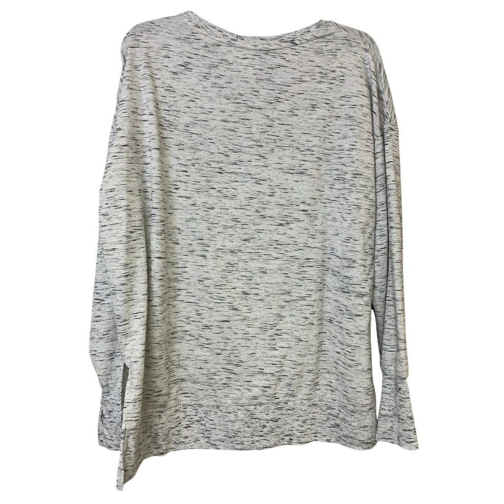 Upcycled Hand Printed Womens Large Simply Blessed Long Sleeve Light Sweatshirt