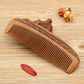 Peach Wood Carving Series Comb