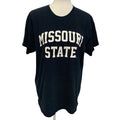 Gildan Mens Large 100% Cotton Missouri State Short Sleeve Crew Neck Tee Shirt