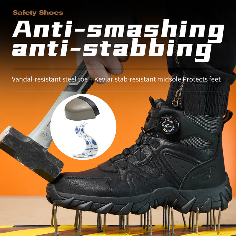 Men's Steel Toe Safety Work Boots