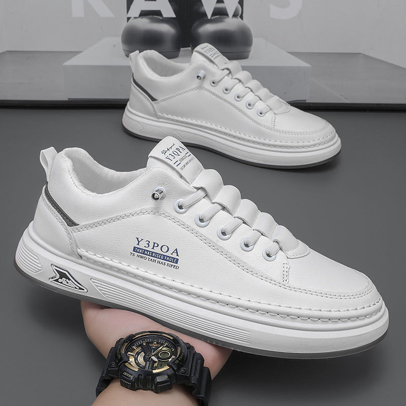 Men's Chunky Sole Sneakers - Breathable Casual Fashion Shoes