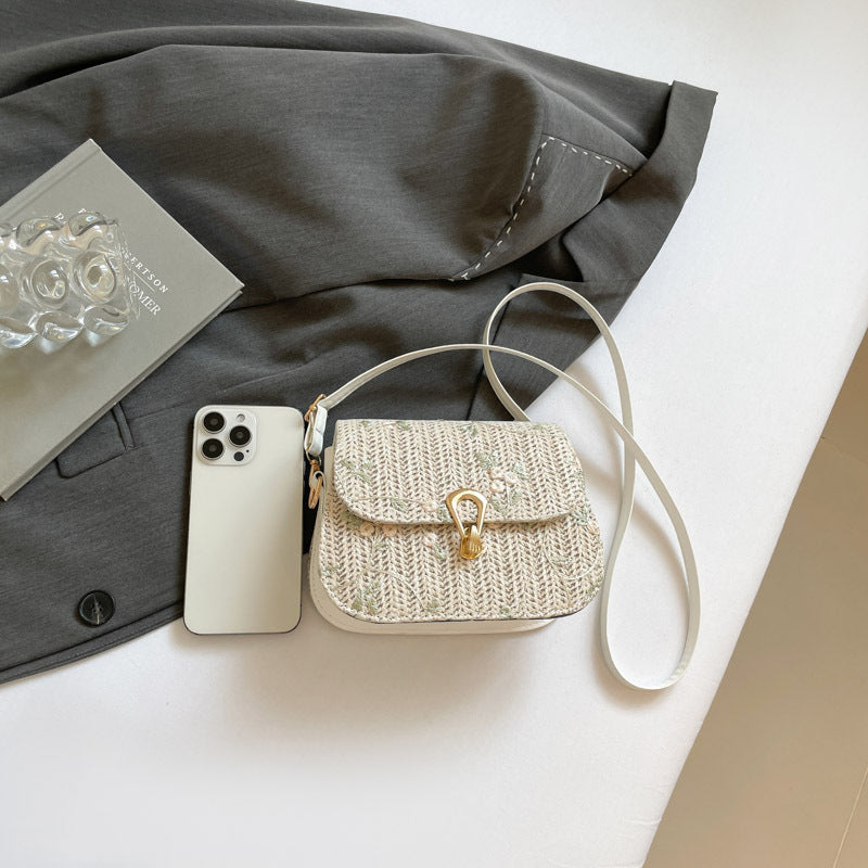 PVC Crossbody Bag - Compact Shoulder Purse