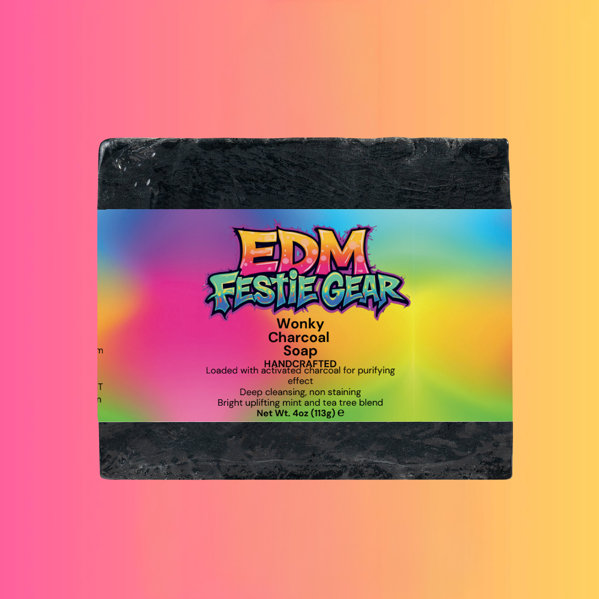 Wonky Charcoal Soap for Rave-Ready Skin: Your Essential Festival Cleanser