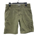 Carhartt Mens Size 33 Army Green Cotton Blend Relaxed Fit Multi Pocket Shorts