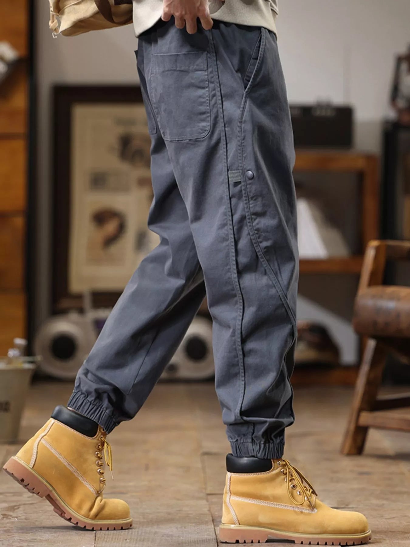 Men's Drawstring Jogger Plus Size