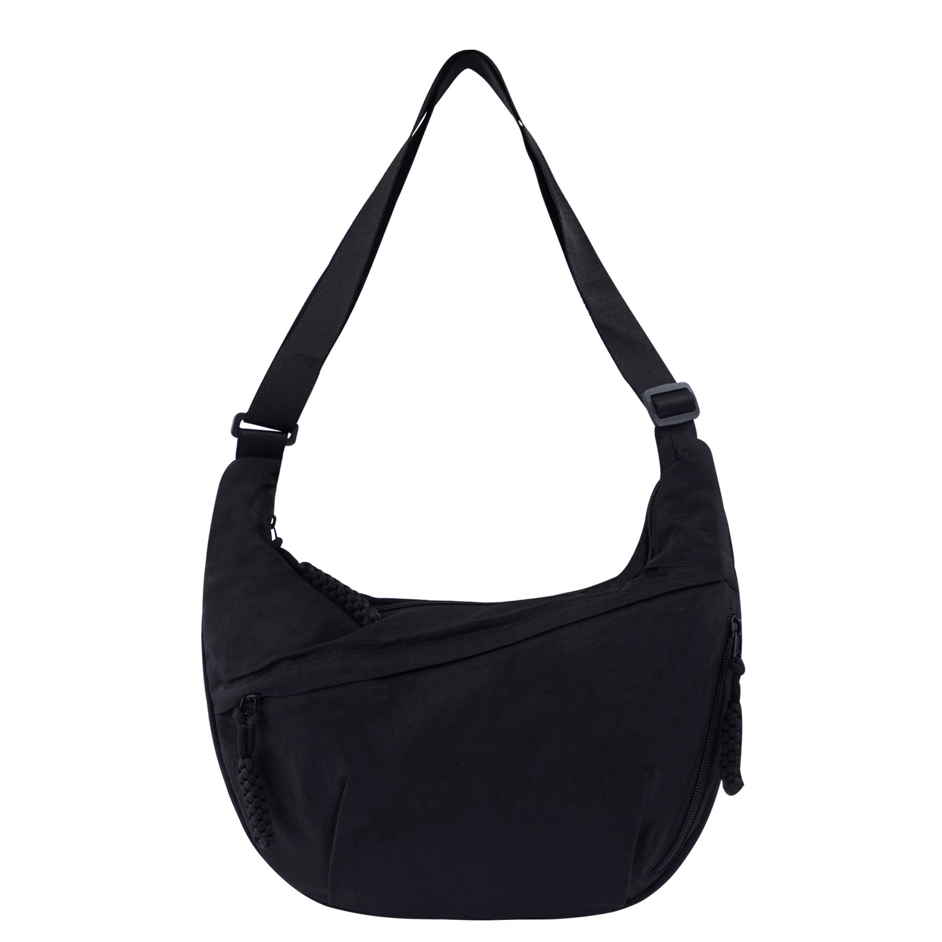 Women's High-Capacity Nylon Crossbody Bag - Lightweight Everyday Shoulder Bag
