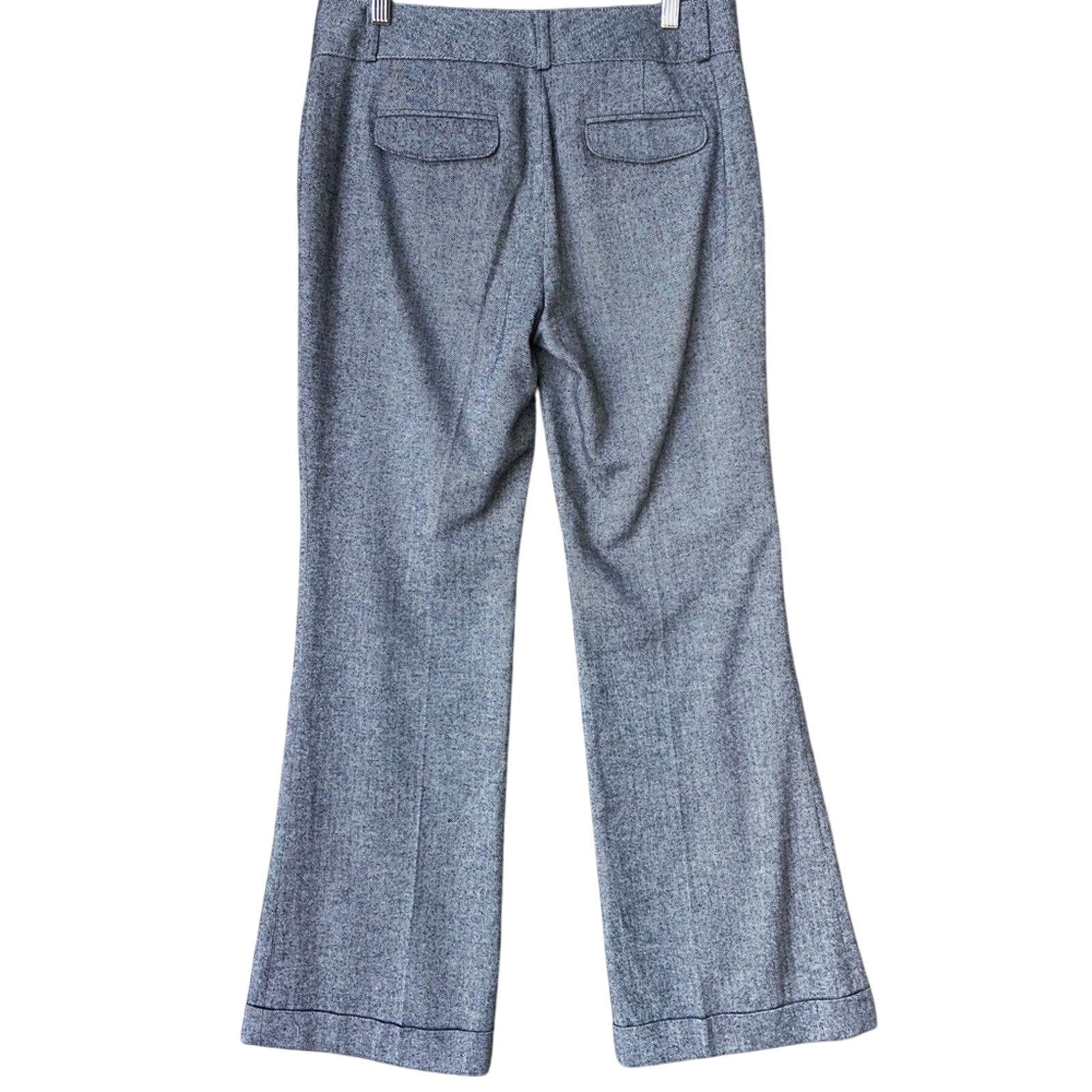 Banana Republic Womens Size 10 Wool Blend Stretch Martin Fit Pants w Pockets